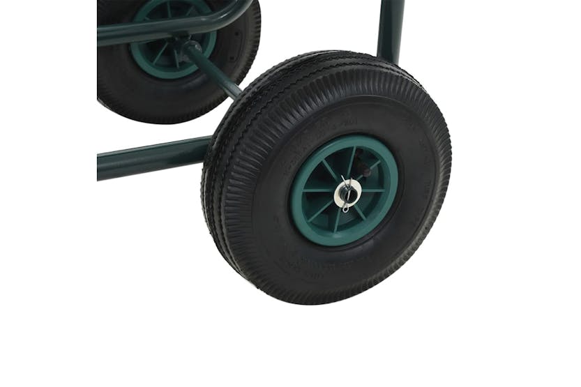 vidaXL 143777 Garden Hose Trolley With 1/2" Hose Connector 75 M Steel vidaXL 143777 Garden Hose Trolley With 1/2" Hose Connector 75 M Steel