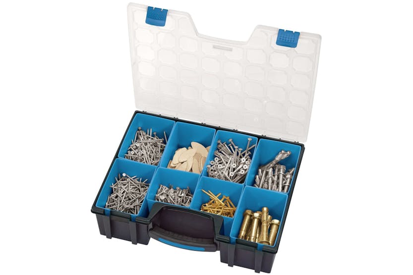 Draper Tools 429551 Compartment Organiser 8 Piece 41.5x33x11 Cm Black Draper Tools 429551 Compartment Organiser 8 Piece 41.5x33x11 Cm Black