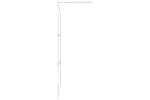 vidaXL 146637 Walk-in Shower Wall With Clear Esg Glass 100x195cm vidaXL 146637 Walk-in Shower Wall With Clear Esg Glass 100x195cm