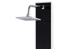 vidaXL 142991 Shower Panel Unit Glass 18x42.1x120cm Black vidaXL 142991 Shower Panel Unit Glass 18x42.1x120cm Black