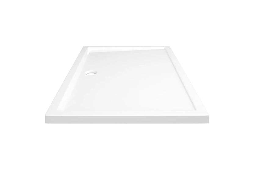 vidaXL 148910 Rectangular Abs Shower Base Tray White 80x120cm vidaXL 148910 Rectangular Abs Shower Base Tray White 80x120cm