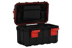 vidaXL 152099 Tool Box Black And Red 45x28x26.5cm vidaXL 152099 Tool Box Black And Red 45x28x26.5cm