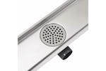 vidaXL 275952 Linear Shower Drain 2 Pcs 1030x140mm Stainless Steel vidaXL 275952 Linear Shower Drain 2 Pcs 1030x140mm Stainless Steel