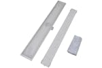vidaXL 275952 Linear Shower Drain 2 Pcs 1030x140mm Stainless Steel vidaXL 275952 Linear Shower Drain 2 Pcs 1030x140mm Stainless Steel