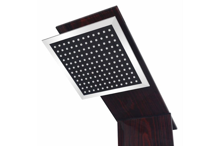 vidaXL 142374 Shower Panel System Glass Brown vidaXL 142374 Shower Panel System Glass Brown