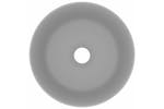 vidaXL 147015 Luxury Wash Basin Round Matt Light Grey 40x15cm Ceramic vidaXL 147015 Luxury Wash Basin Round Matt Light Grey 40x15cm Ceramic