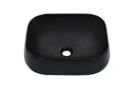 vidaXL 143906 Wash Basin 44.5x39.5x14.5cm Ceramic Black vidaXL 143906 Wash Basin 44.5x39.5x14.5cm Ceramic Black