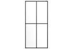 vidaXL 145681 Walk-in Shower Screen Clear Tempered Glass 100x195cm vidaXL 145681 Walk-in Shower Screen Clear Tempered Glass 100x195cm