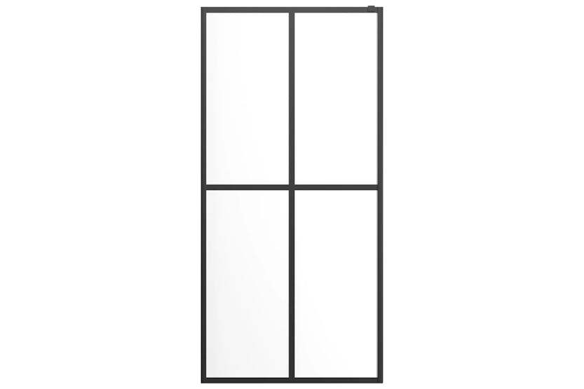 vidaXL 145681 Walk-in Shower Screen Clear Tempered Glass 100x195cm vidaXL 145681 Walk-in Shower Screen Clear Tempered Glass 100x195cm