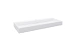 Vidaxl Wash Basin 120x46x11 Cm Mineral Cast/marble Cast White Vidaxl Wash Basin 120x46x11 Cm Mineral Cast/marble Cast White