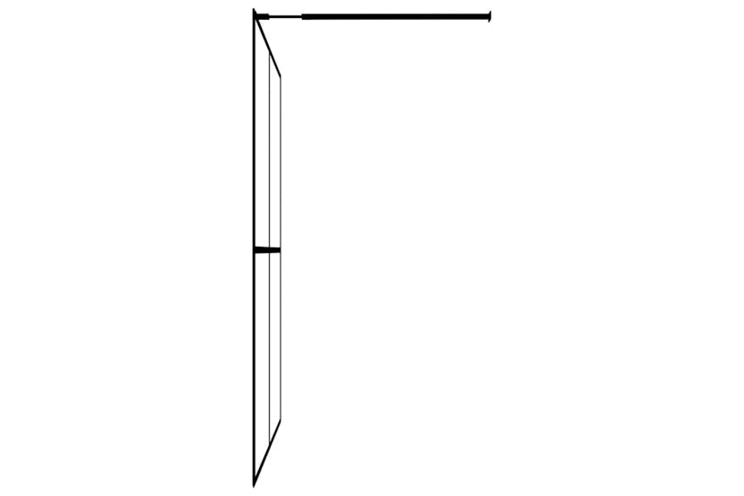 vidaXL 145693 Walk-in Shower Screen Frosted Tempered Glass 140x195cm vidaXL 145693 Walk-in Shower Screen Frosted Tempered Glass 140x195cm