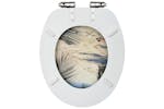vidaXL 3056416 Wc Toilet Seats With Soft Close Lid 2 Pcs Mdf Beach Design vidaXL 3056416 Wc Toilet Seats With Soft Close Lid 2 Pcs Mdf Beach Design