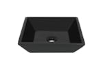 vidaXL 142739 Basin Ceramic Square Black 41.5x41.5x12cm vidaXL 142739 Basin Ceramic Square Black 41.5x41.5x12cm