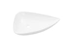 vidaXL 142997 Basin Ceramic White Triangle 645x455x115mm vidaXL 142997 Basin Ceramic White Triangle 645x455x115mm
