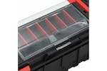 vidaXL 152101 Tool Box Black And Red 65x28x31.5cm vidaXL 152101 Tool Box Black And Red 65x28x31.5cm
