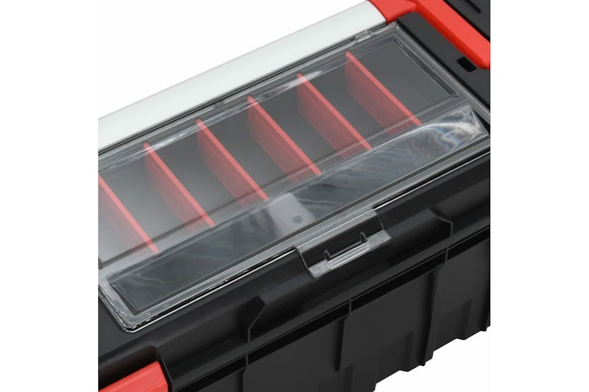 vidaXL 152101 Tool Box Black And Red 65x28x31.5cm vidaXL 152101 Tool Box Black And Red 65x28x31.5cm