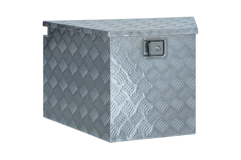vidaXL 144844 Aluminium Box 737/381x410x460mm Silver vidaXL 144844 Aluminium Box 737/381x410x460mm Silver