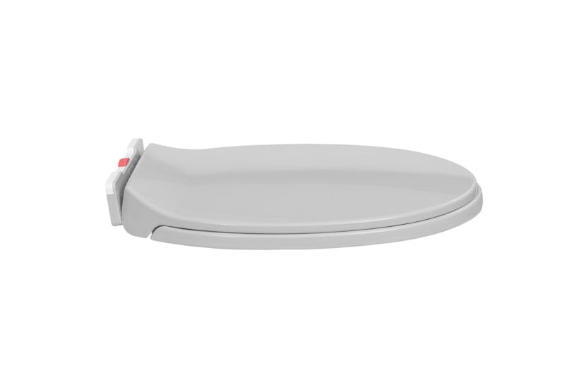 vidaXL 145815 Soft-close Toilet Seat Quick Release Light Grey Oval vidaXL 145815 Soft-close Toilet Seat Quick Release Light Grey Oval