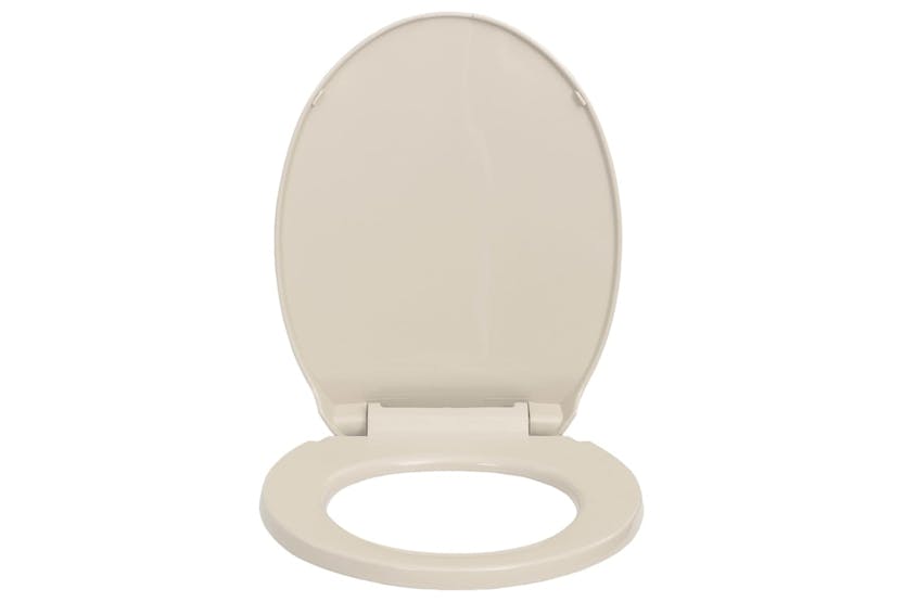 vidaXL 145818 Soft-close Toilet Seat Apricot Oval vidaXL 145818 Soft-close Toilet Seat Apricot Oval