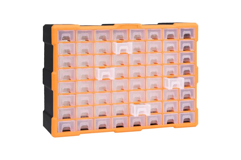 vidaXL 147579 Multi-drawer Organiser With 64 Drawers 52x16x37.5cm vidaXL 147579 Multi-drawer Organiser With 64 Drawers 52x16x37.5cm