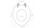 vidaXL 3056411 Wc Toilet Seats With Soft Close Lid 2 Pcs Mdf Flamingo Design vidaXL 3056411 Wc Toilet Seats With Soft Close Lid 2 Pcs Mdf Flamingo Design