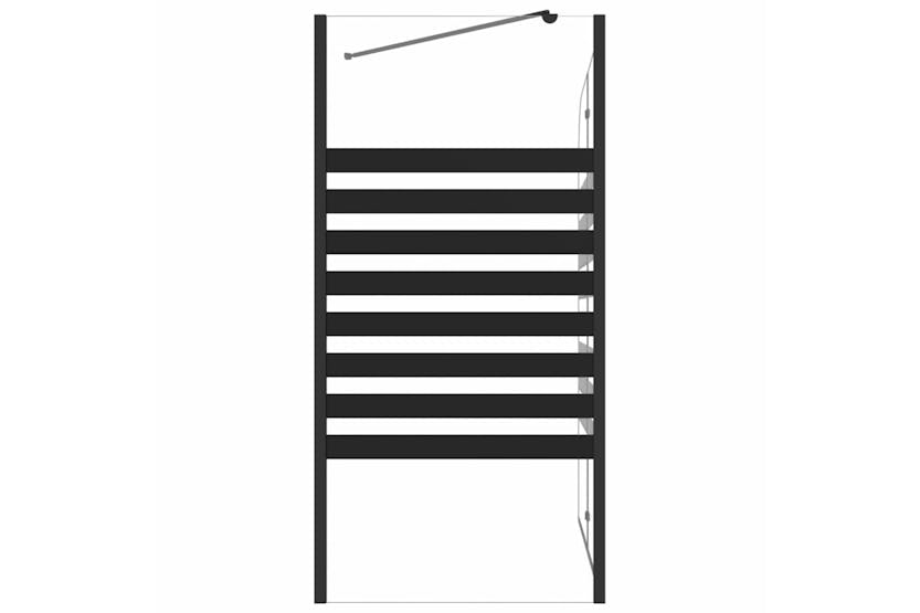 vidaXL 151863 Stripe Bath Enclosure 120x68x130cm Tempered Glass vidaXL 151863 Stripe Bath Enclosure 120x68x130cm Tempered Glass