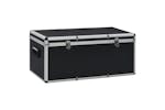 vidaXL 91853 Storage Cases 3 Pcs Black Aluminium vidaXL 91853 Storage Cases 3 Pcs Black Aluminium