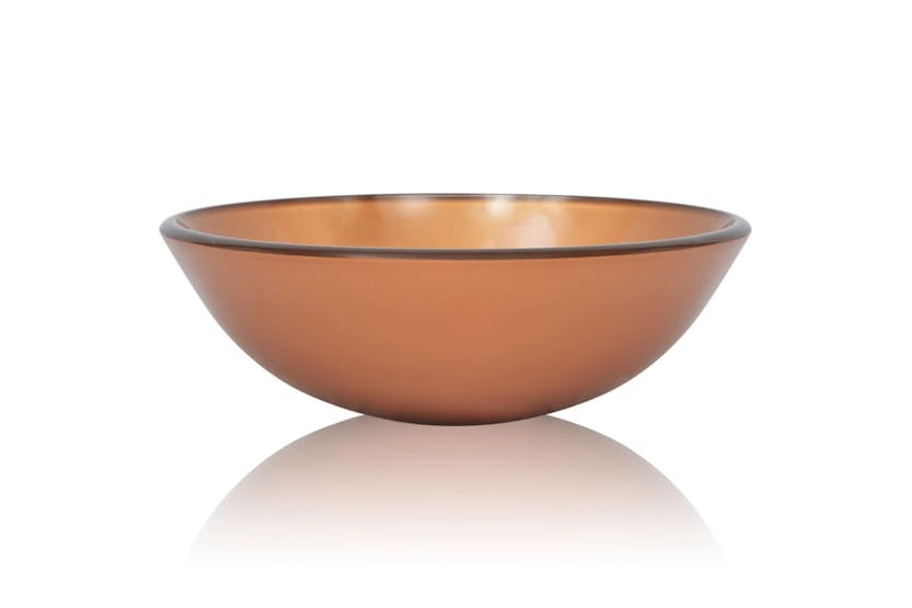 Vidaxl 142232 Basin Tempered Glass 42 Cm Brown Vidaxl 142232 Basin Tempered Glass 42 Cm Brown