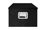 vidaXL 152257 Storage Box Black 100x55x37cm Aluminium vidaXL 152257 Storage Box Black 100x55x37cm Aluminium