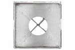 vidaXL 145409 Ground Spikes 12 Pcs Silver 8x8x76cm Galvanised Steel vidaXL 145409 Ground Spikes 12 Pcs Silver 8x8x76cm Galvanised Steel