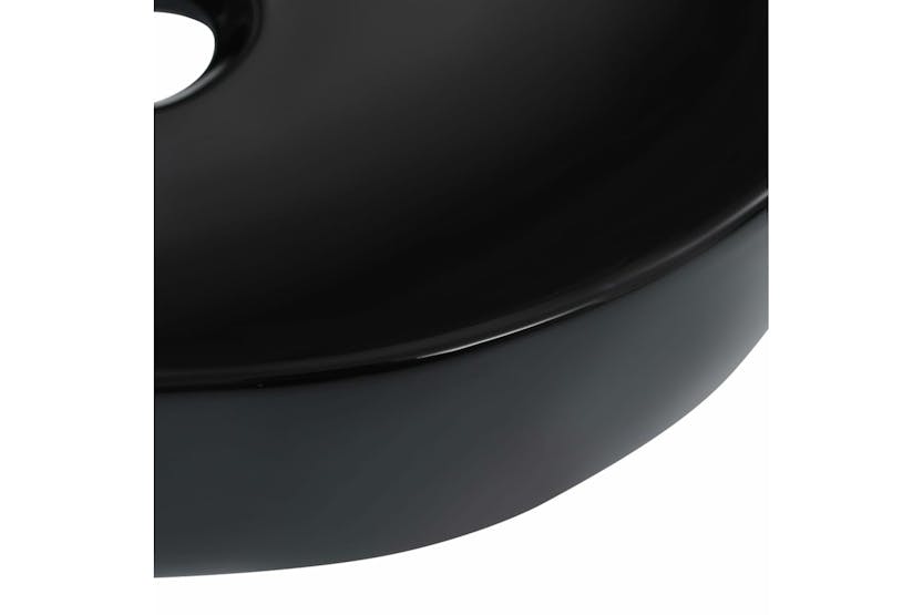 vidaXL 143918 Wash Basin 42.5x42.5x14.5cm Ceramic Black vidaXL 143918 Wash Basin 42.5x42.5x14.5cm Ceramic Black