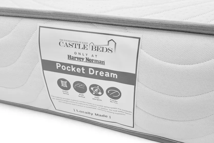 Castlebeds | Pocket Dream Mattress | Small Double | 4ft Castlebeds | Pocket Dream Mattress | Small Double | 4ft