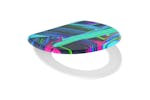 Schutte 438770 Toilet Seat With Soft-close Neon Paint Schutte 438770 Toilet Seat With Soft-close Neon Paint