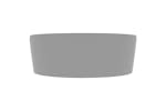vidaXL 147037 Luxury Wash Basin With Overflow Matt Light Grey 36x13cm Ceramic vidaXL 147037 Luxury Wash Basin With Overflow Matt Light Grey 36x13cm Ceramic