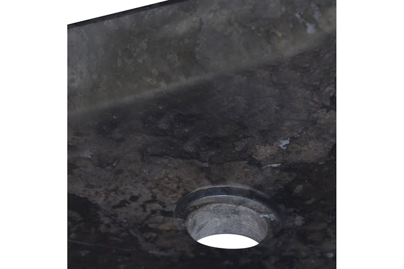 vidaXL 149163 Sink Black 50x35x10cm Marble vidaXL 149163 Sink Black 50x35x10cm Marble