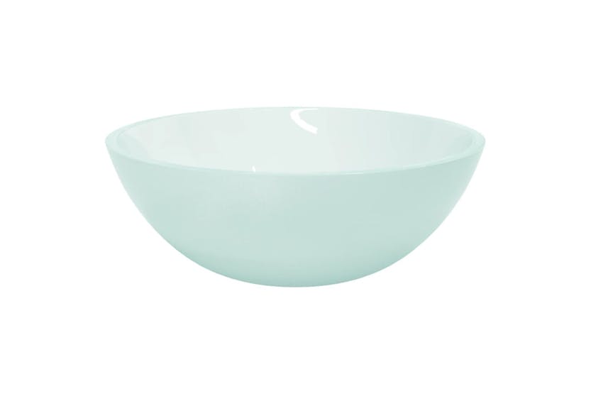 vidaXL 345243 Basin Glass 50x37x14cm Frosted vidaXL 345243 Basin Glass 50x37x14cm Frosted