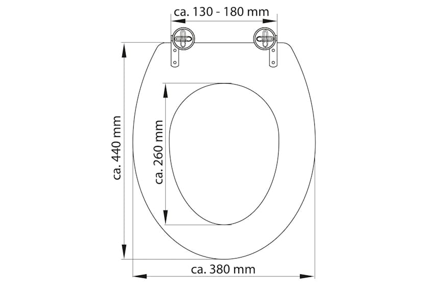 Schutte 438732 Toilet Seat White Wood Core Schutte 438732 Toilet Seat White Wood Core