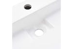 vidaXL 144065 Wash Basin 80x46x11cm Mineral Cast/marble Cast White vidaXL 144065 Wash Basin 80x46x11cm Mineral Cast/marble Cast White
