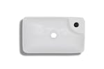 vidaXL 141934 Ceramic Bathroom Sink Basin With Faucet Hole White vidaXL 141934 Ceramic Bathroom Sink Basin With Faucet Hole White