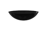 vidaXL 345249 Basin Glass 50x37x14cm Black vidaXL 345249 Basin Glass 50x37x14cm Black