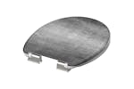 Schutte 438767 Toilet Seat With Soft-close Industrial Grey Schutte 438767 Toilet Seat With Soft-close Industrial Grey