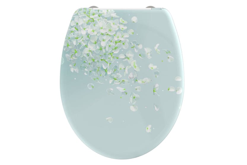 Schutte 438779 Toilet Seat With Soft-close Quick Release Flower In The Wind Schutte 438779 Toilet Seat With Soft-close Quick Release Flower In The Wind