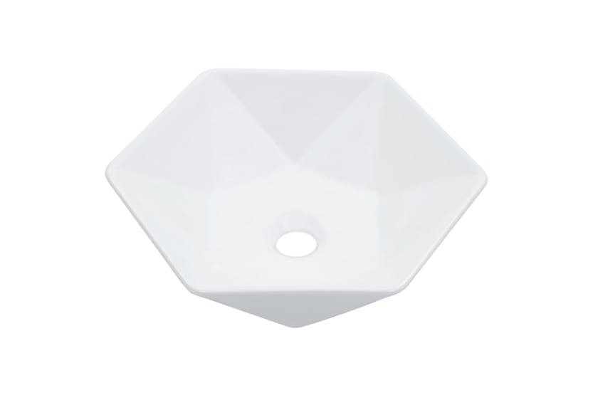 vidaXL 143913 Wash Basin 41x36.5x12cm Ceramic White vidaXL 143913 Wash Basin 41x36.5x12cm Ceramic White