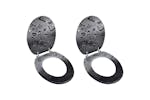 vidaXL 275916 Toilet Seats With Lids 2 Pcs Mdf Water vidaXL 275916 Toilet Seats With Lids 2 Pcs Mdf Water