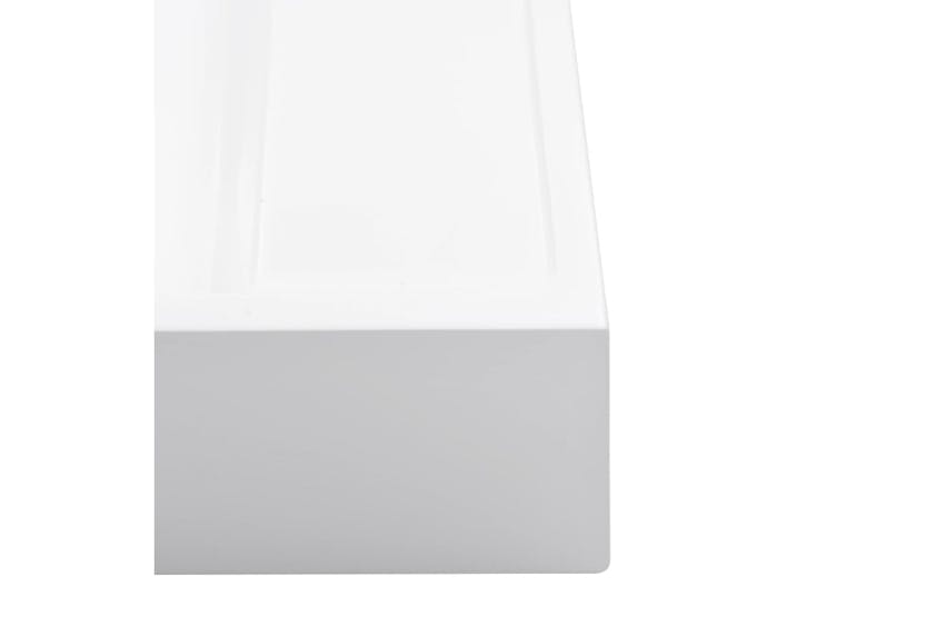 vidaXL 144071 Wash Basin 50x50x12.3cm Mineral Cast/marble Cast White vidaXL 144071 Wash Basin 50x50x12.3cm Mineral Cast/marble Cast White