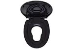 Tiger 432035 Toilet Seat And Children Seat Tulsa Black Tiger 432035 Toilet Seat And Children Seat Tulsa Black