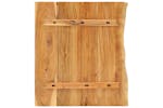 vidaXL 286317 Bathroom Vanity Top Solid Acacia Wood 58x52x2.5cm vidaXL 286317 Bathroom Vanity Top Solid Acacia Wood 58x52x2.5cm
