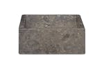vidaXL 149156 Sink Marble 45x30x12cm High Gloss Grey vidaXL 149156 Sink Marble 45x30x12cm High Gloss Grey