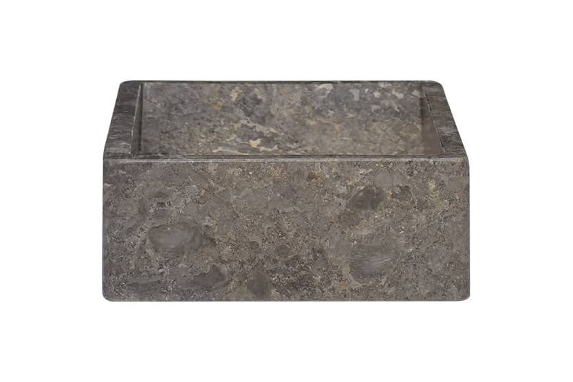 vidaXL 149156 Sink Marble 45x30x12cm High Gloss Grey vidaXL 149156 Sink Marble 45x30x12cm High Gloss Grey