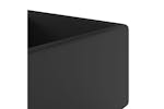 vidaXL 146953 Luxury Basin Overflow Square Matt Black 41x41cm Ceramic vidaXL 146953 Luxury Basin Overflow Square Matt Black 41x41cm Ceramic